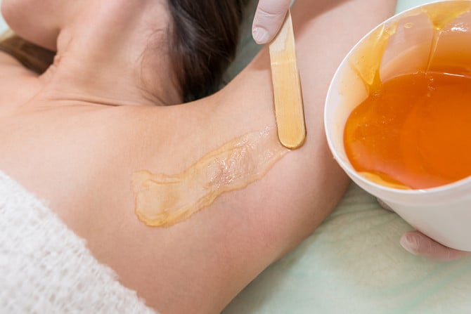pre-wax exfoliation discussion