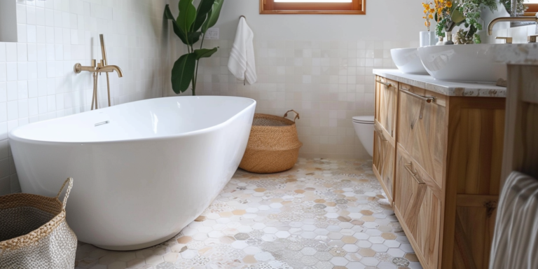 5 Benefits of Using Penny Round Tile on a Bathroom Floor