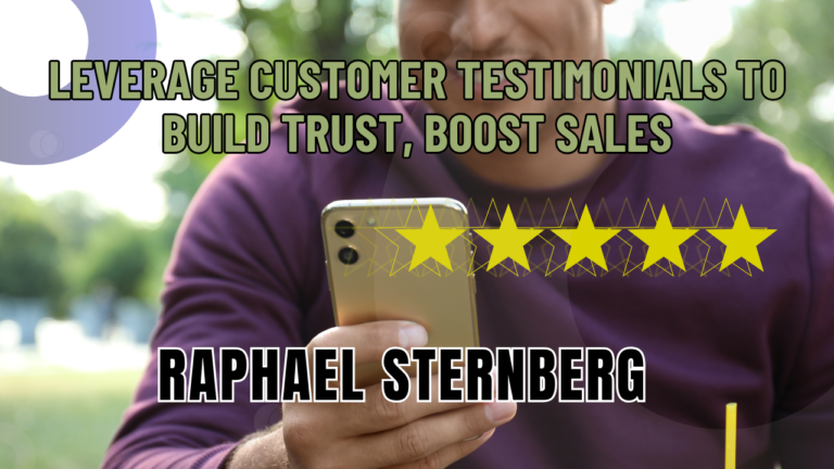Harnessing Frustration for Success: Raphael Sternberg’s Transformative Tips