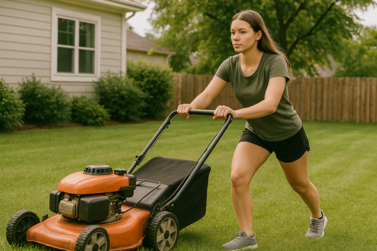 How Athletes Can Use Lawn Care to Stay in Shape During the Off-Season
