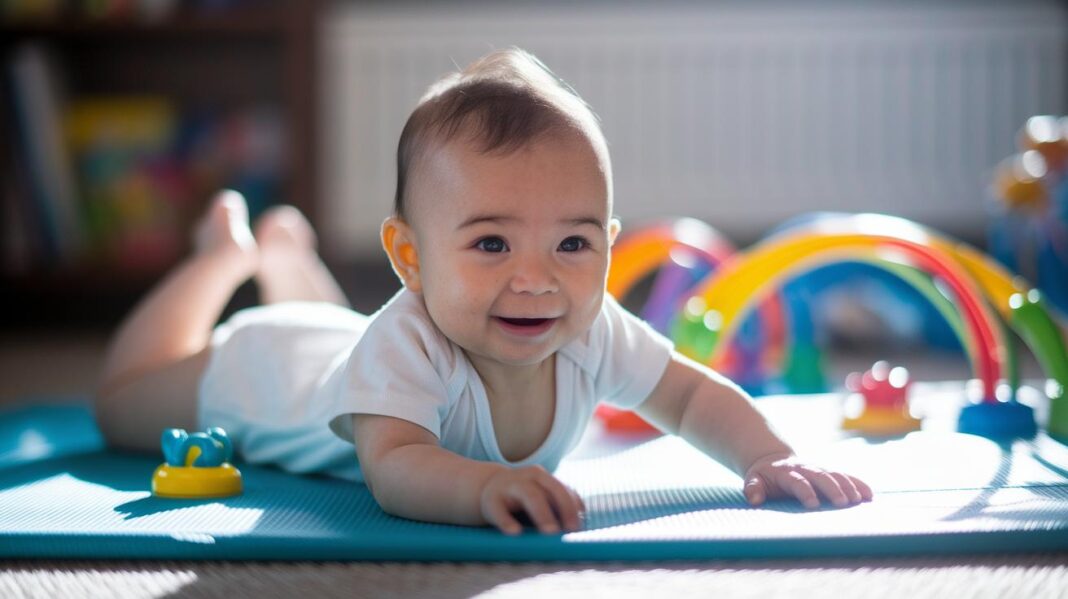 4 Month-old Milestones Shine With Joyful Progress