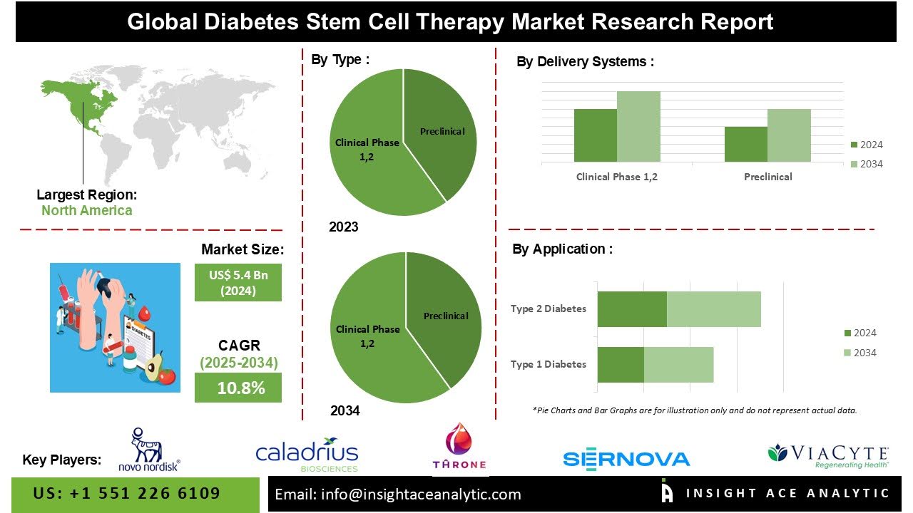 Diabetes Stem Cell Therapy Market Expansion Driven by Innovation and Rising Disease Burden