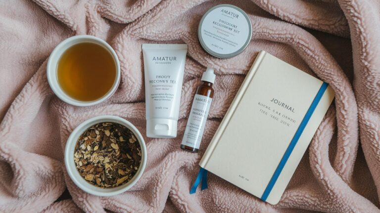 Postpartum Recovery Kit: Bright Healing Essentials