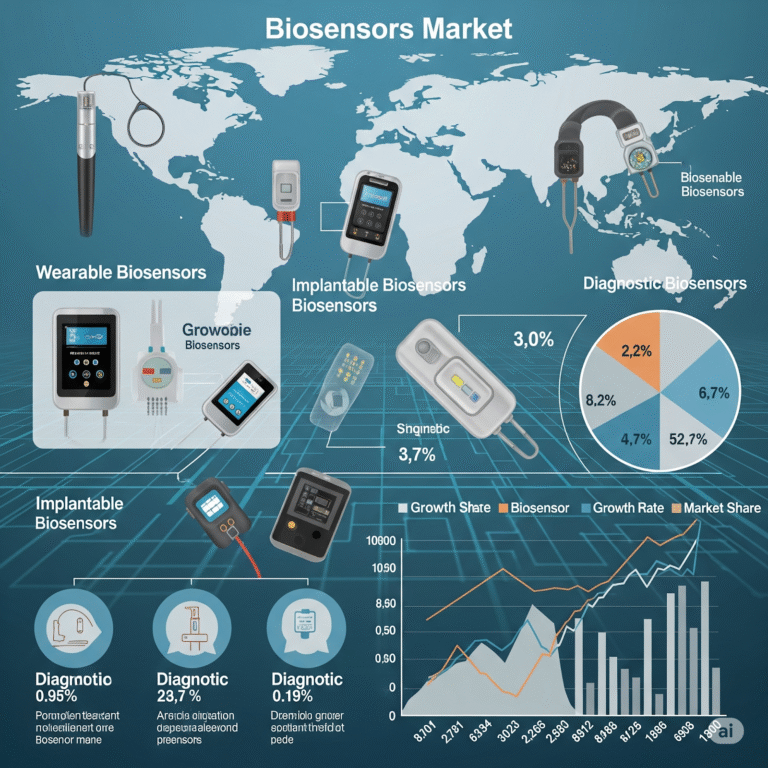 Biosensors Market: Revolutionizing Real-Time Diagnostics Across Healthcare, Food, and Security