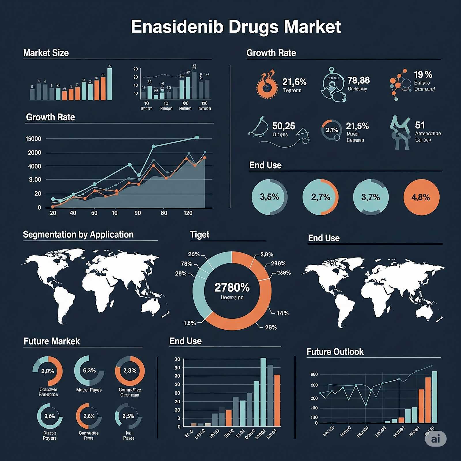 Enasidenib Drugs Market Global Trends, Therapeutic Scope & Strategic Outlook