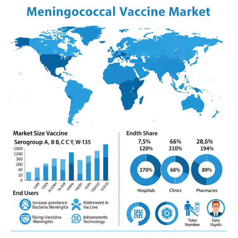 Global Meningococcal Vaccine Market Set to Grow Amid Rising Immunization Efforts and Public Health Awareness