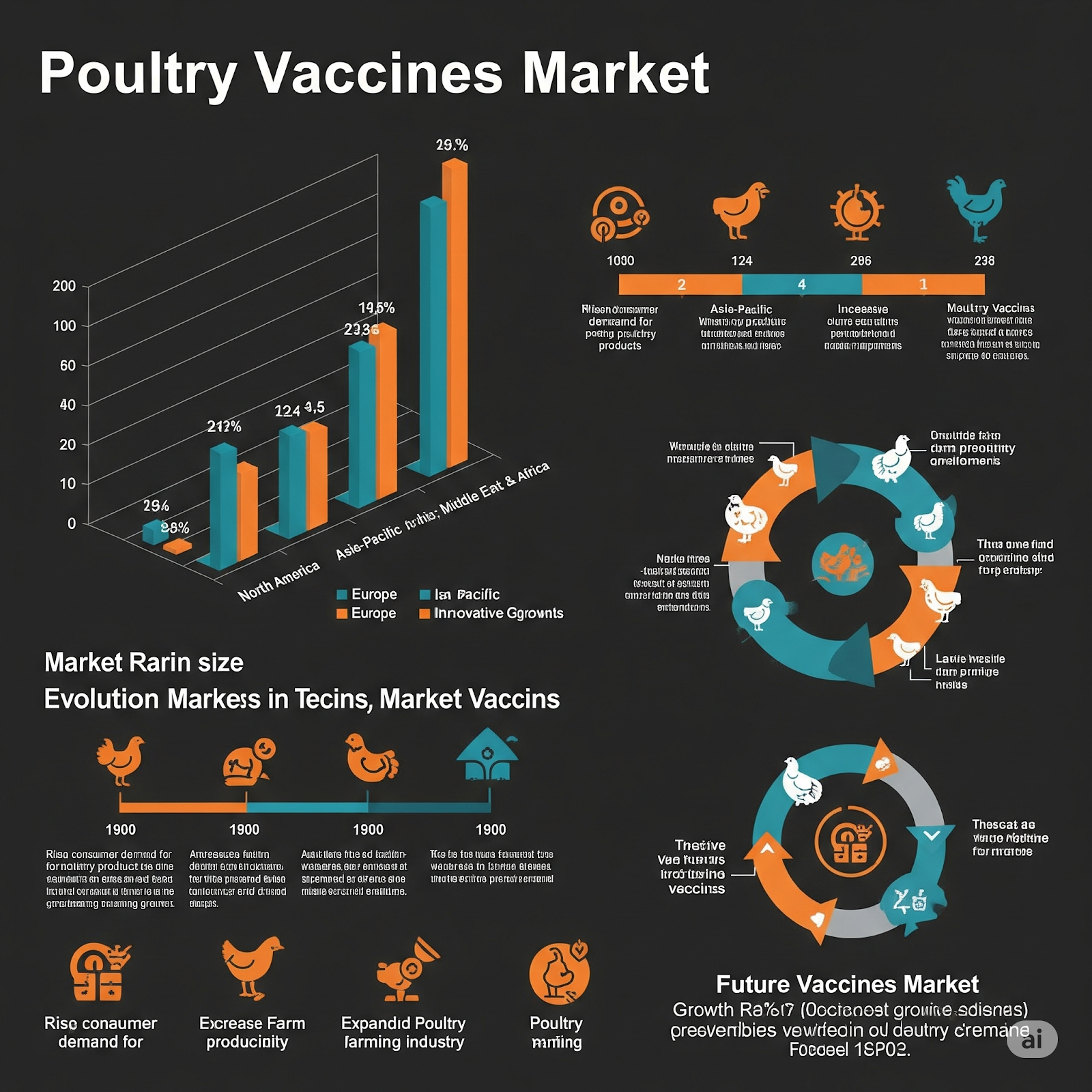 Global Poultry Vaccines Market - Safeguarding Animal Health and Food Security