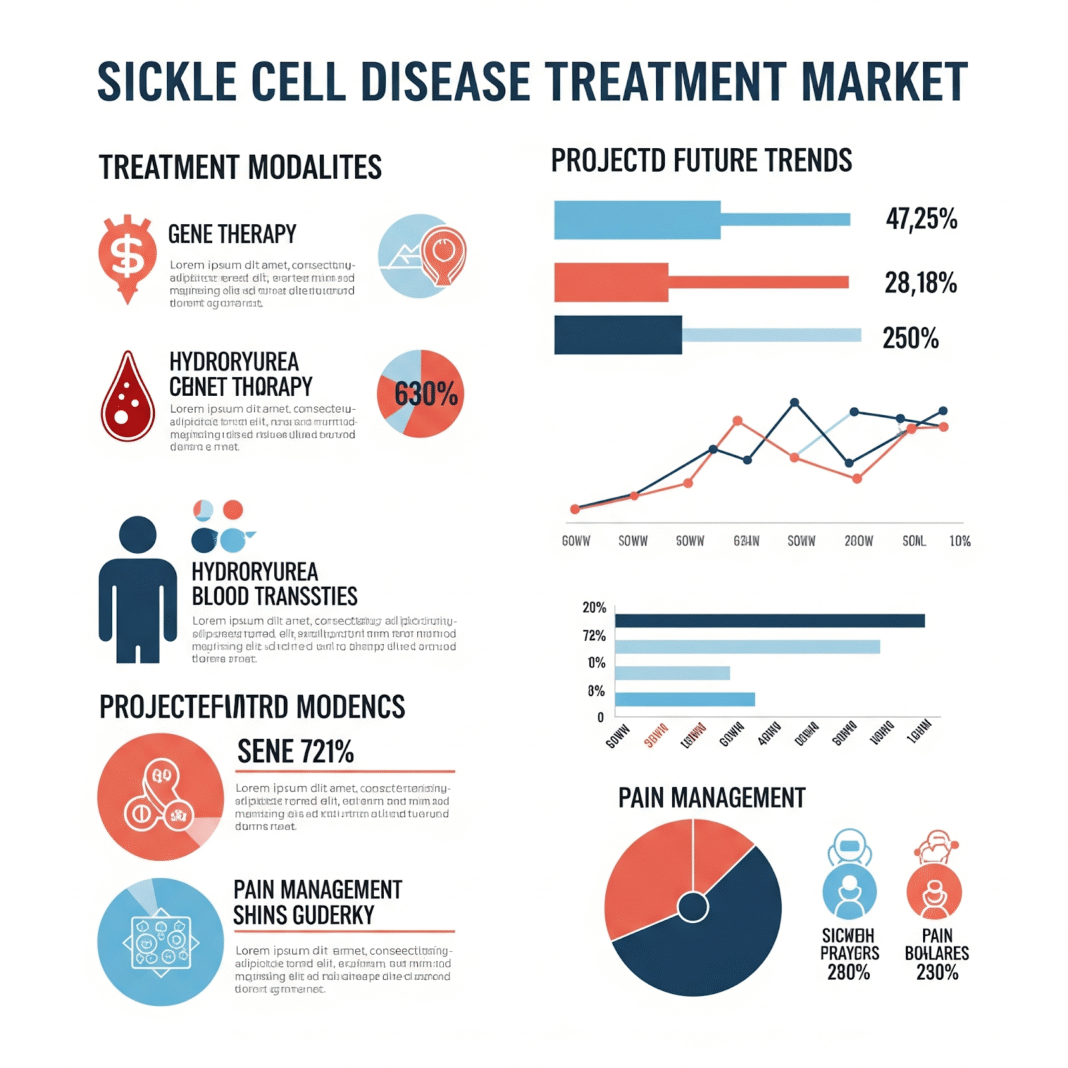 Global Sickle Cell Disease Treatment Market Accelerates with Novel Therapies and Breakthrough Gene Treatments