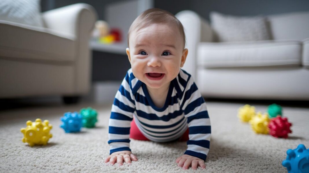 Infant Crawling Age: Bright Beginnings