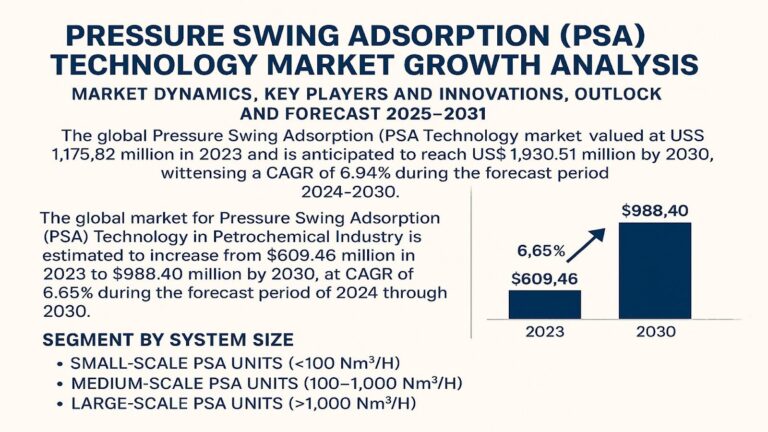 PSA Hydrogen Purification Market Forecast 2025–2032 | Trends, Demand Drivers & Key Players
