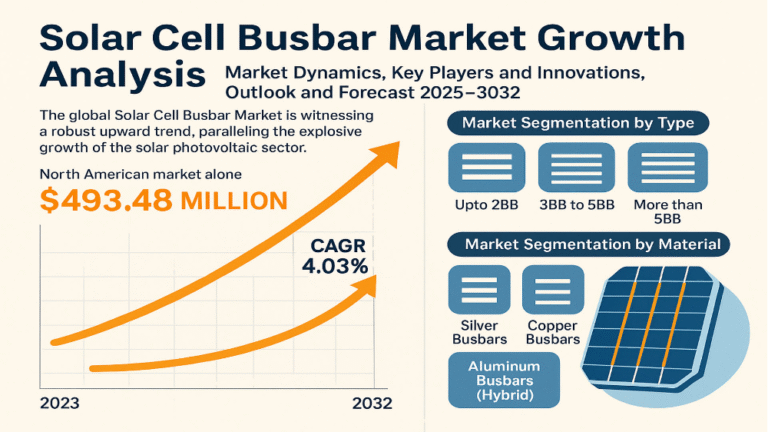 Solar Cell Busbar Market Forecast 2025–2032 | Trends, Innovations & Leading Manufacturers