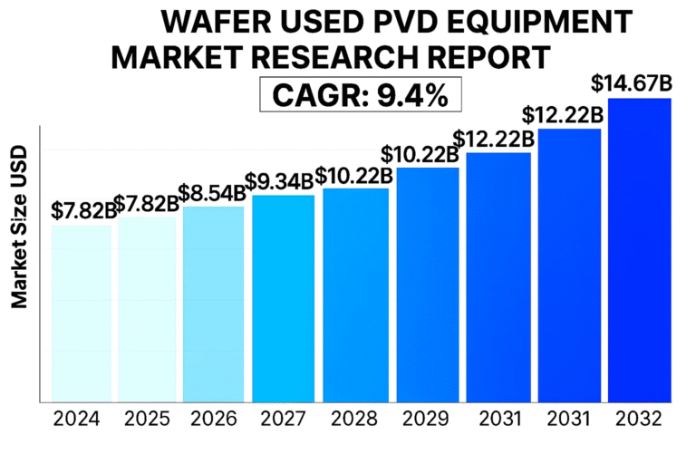 Wafer Used PVD Equipment Market size was valued at US$ 7