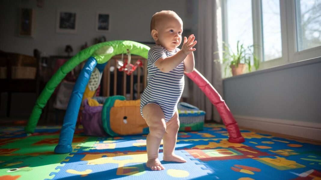 When Do Infants Start Walking: Bright New Steps