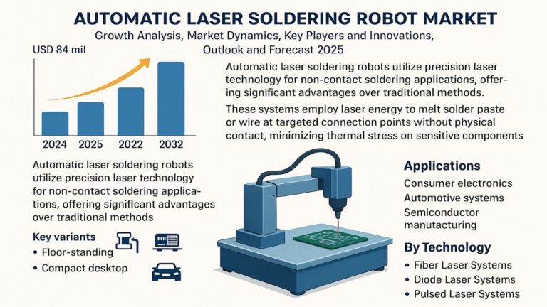 Automatic Laser Soldering Robot Market Analysis 2025–2032 | Growth Trends, Innovations & Forecast