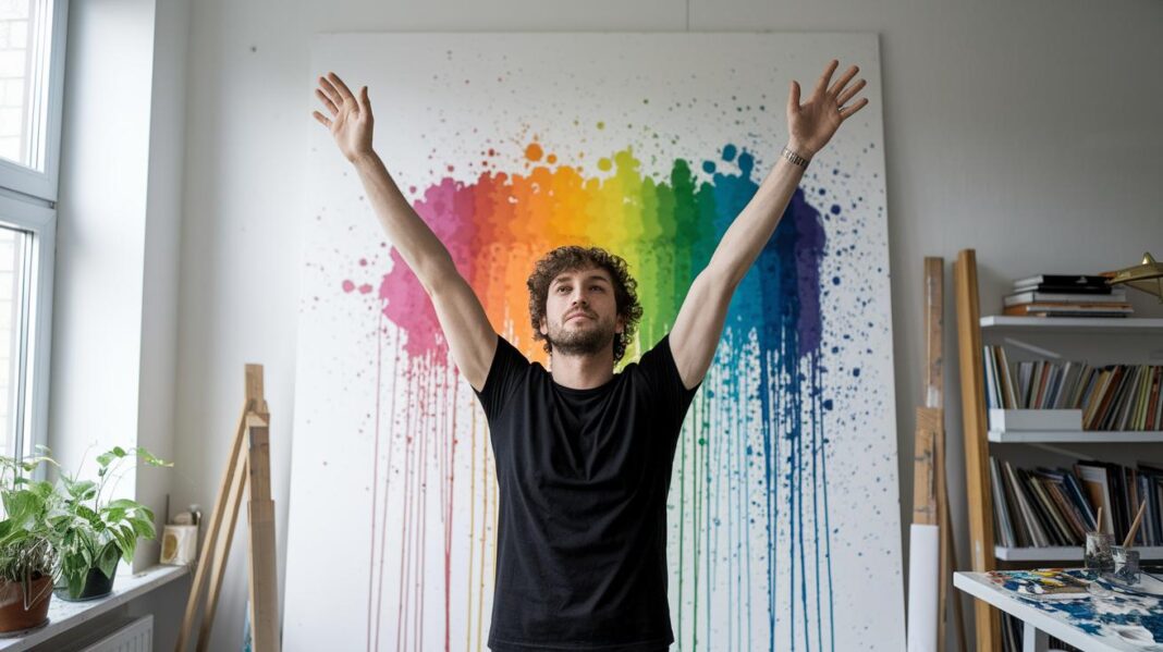 Emotional Catharsis: Radiant Creative Renewal