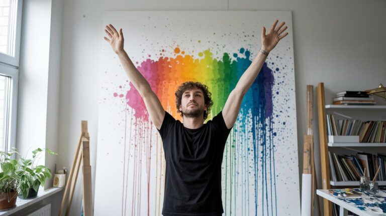Emotional Catharsis: Radiant Creative Renewal