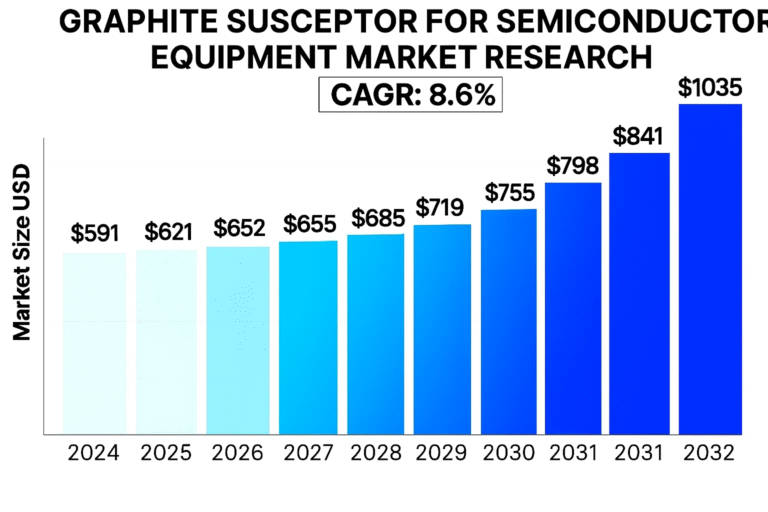 Graphite Susceptor Market for Semiconductor Equipment to Reach $1.04B by 2032 at 8.6% CAGR
