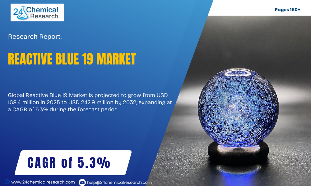 How Will the Reactive Blue 19 Market Evolve by 2032? Key Trends, Demand Drivers & Revenue Insights