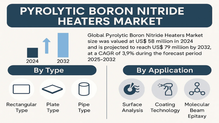 Pyrolytic Boron Nitride Heaters Market Size, Trends, Growth Outlook & Forecast 2025–2032