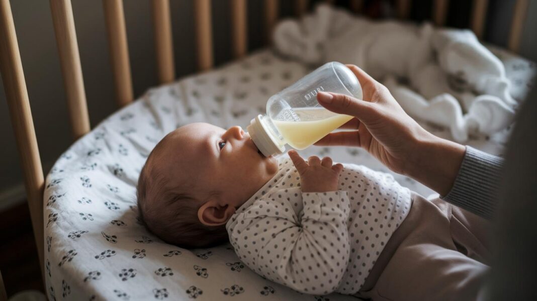 Infant Feeding Amounts Boost Happy Growth
