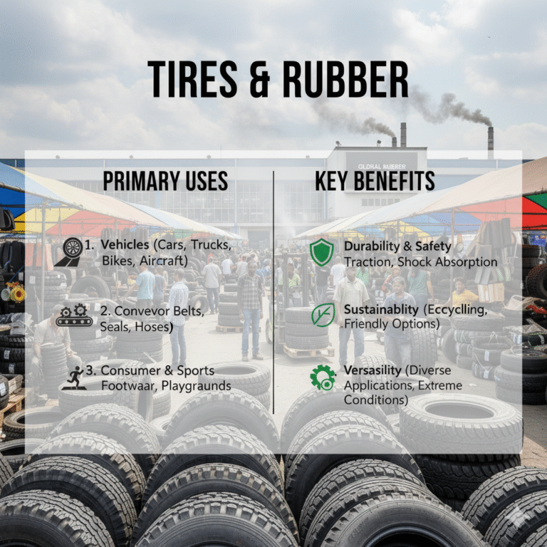 Tires & Rubber Size, Trends, Analysis and Forecast till 2035