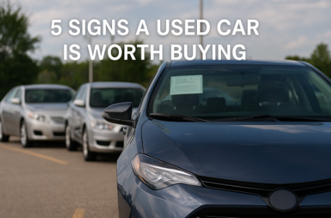 5 Signs a Used Car Is Worth Buying