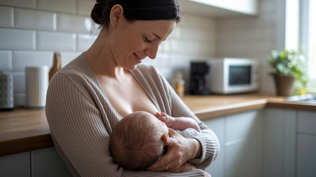 Supplemental Nutrition System Breastfeeding Boosts Milk Flow