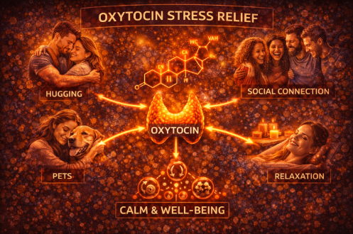 Oxytocin’s Non-Romantic Roles: The Hormone’s Influence on Stress and Social Bonding